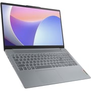 Lenovo IdeaPad Slim 3 15IRU8 (2023) Laptop - 13th Gen / Intel Core i3-1305U / 15.6inch FHD / 256GB SSD / 8GB RAM / Shared Intel UHD Graphics / Windows 11 Home / English & Arabic Keyboard / Arctic Grey / Middle East Version - [82X70047AX]