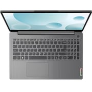 Lenovo IdeaPad 3 15IAU7 (2022) Laptop - 12th Gen / Intel Core i5-1235U / 15.6inch FHD / 512GB SSD / 8GB RAM / Shared Intel Iris Xe Graphics / Windows 11 Home / English & Arabic Keyboard / Arctic Grey / Middle East Version - [82RK00RCAX]