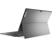 Lenovo IdeaPad Duet 5 2-in-1 Convertible (2023) Laptop - 13th Gen / Intel Core i7-1355U / 12.4inch WQXGA / 512GB SSD / 16GB RAM / Shared Intel Iris Xe Graphics / Windows 11 Home / English & Arabic Keyboard / Storm Grey / Middle East Version - [83B3002AAX]