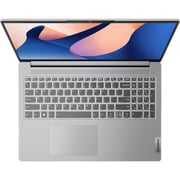 Lenovo IdeaPad Slim 5 16IRL8 (2023) Laptop - 13th Gen / Intel Core i7-13620H / 16inch FHD / 512GB SSD / 16GB RAM / Shared Intel UHD Graphics / Windows 11 Home / English & Arabic Keyboard / Cloud Grey / Middle East Version - [82XF004FAX]