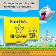 Sandisk MicroSDXC UHS I Card 256GB Yellow SDSQXAO256GGN6ZG