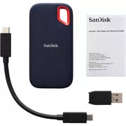 SanDisk Extreme Portable External SSD Drive USB-C 1TB Blue SDSSDE611T00G25M