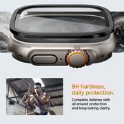 Spigen GLAStR SlimPro Screen Protector Black Apple Watch Ultra 49mm