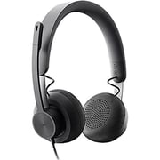 Logitech 981-000870 Wired USB Over Ear Headset Graphite