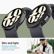 Spigen Liquid Air Armor Case Black Galaxy Watch 6 44mm