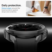 Spigen Liquid Air Armor Case Black Galaxy Watch 6 43mm