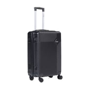 Viptour VT-T501-BK ABS Hard side 3Pcs Trolley Luggage Set Spinner Wheels with Number Lock 20/24/28 Inches Black