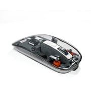 Max & Max Wireless MXM-T-900 Crystal Transparent  Mouse Grey