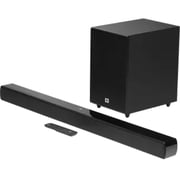 JBL 2.1-Channel Soundbar with Wireless Subwoofer, 220W Power, Dolby Digital, and Bluetooth – CINEMA SB270