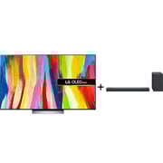 LG OLED77C2 4K UHD Television 77inch (2023 Model) + SC9S Soundbar 3.1.3CH 400W Bundle