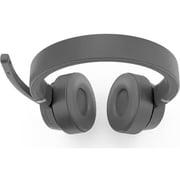 Lenovo GXD1C99241 Wireless Over Ear Headset With Charging Stand Storm Grey