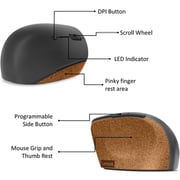 Lenovo Wireless Vertical Mouse Storm Grey