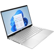 HP Pavilion x360 2-in-1 Convertible (2023) Laptop - 13th Gen / Intel Core i7-1355U / 14inch FHD / 1TB SSD / 16GB RAM / Shared Intel Iris Xe Graphics / Windows 11 Home / English & Arabic Keyboard / Natural Silver / Middle East Version - [14-EK1010NE]