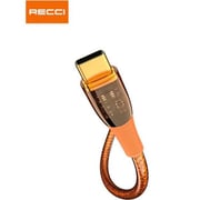 Recci Type C Data Sync Charging Cable 1.5m Orange