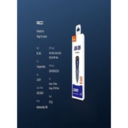 Recci Dual Output Fast Car Charger 75 Watts Transparent Blue