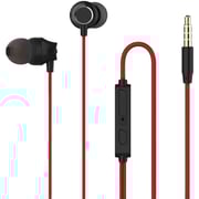 Recci REPL08 Wired In Ear Headphone Red/Black