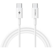 Recci Type C Data Sync Charging Cable 1.5m White