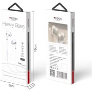 Yesido YH33 Wired In Ear Earphones White