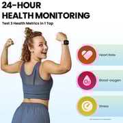 Amazfit A2215-Bip-5-Cream-White Smart Watch Cream White