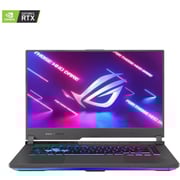 ASUS ROG Strix G15 Gaming (2022) Laptop - AMD Ryzen 9-6900HX / 15.6inch WQHD / 1TB SSD / 16GB RAM / 6GB NVIDIA GeForce RTX 3060 Graphics / Windows 11 / English & Arabic Keyboard / Eclipse Gray / Middle East Version - [G513RM-HQ017W]
