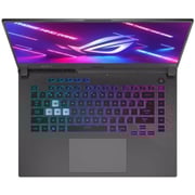 ASUS ROG Strix G15 Gaming (2022) Laptop - AMD Ryzen 9-6900HX / 15.6inch WQHD / 1TB SSD / 16GB RAM / 6GB NVIDIA GeForce RTX 3060 Graphics / Windows 11 / English & Arabic Keyboard / Eclipse Gray / Middle East Version - [G513RM-HQ017W]
