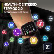 Amazfit A2215-Bip-5-Soft-Black Smart Watch Black