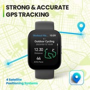 Amazfit A2215-Bip-5-Soft-Black Smart Watch Black