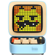 Divoom Portable Bluetooth Speaker With Karaoke Microphone Blue