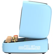 Divoom Portable Bluetooth Speaker With Karaoke Microphone Blue
