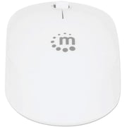 Manhattan Wireless Optical USB Mouse White