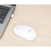 Manhattan Wireless Optical USB Mouse White