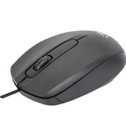 Manhattan Wired Optical USB Mouse Black