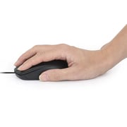 Manhattan Wired Optical USB Mouse Black