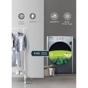Bompani Front Load 9kg Washer / 6kg Dryer Fully Automatic Silver - BI1070SSN