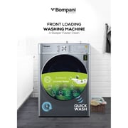 Bompani Front Load 9kg Washer / 6kg Dryer Fully Automatic Silver - BI1070SSN