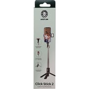 Green Lion Click Stick 2 Selfie Stick Black