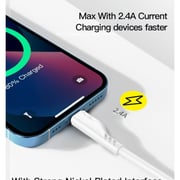 Yesido CA105 1.2m 2.4A USB to Micro USB Charging Data Cable with Hook