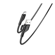 Yesido USB To Type-C/Lightning/Micro Data Cable 1.2m - CA105