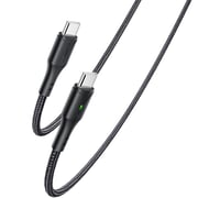 Yesido Type-C To Type-C Data Sync Charging Data Cable 1.2m Black