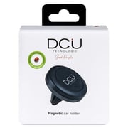 DCU Magnetic car mount for smartphones, with strong magnetic hold and vent mounted easily adjustable and firm grip, Black