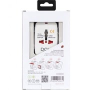 DCU Universal Travel Adapter White