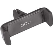 DCU Clip car mount for smartphones, with strong hold and vent mounted easily adjustable and firm grip, Black