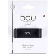 DCU Clip car mount for smartphones, with strong hold and vent mounted easily adjustable and firm grip, Black