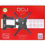 DCU Full Motion TV Wall Mount 17-55inch Black