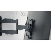 DCU Full Motion TV Wall Mount 17-55inch Black