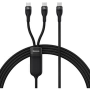 Baseus Flash Series II 2-in-1 USB Type-C Data Sync Charging Cable 1.5m Black