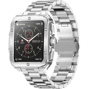 Swiss Military ALPS 2 Smartwatch Silver With Stainless Steel Strap