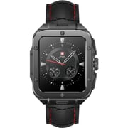 Swiss Military ALPS 2 Smartwatch Gun Metal With Black Silicon Strap