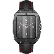 Swiss Military ALPS 2 Smartwatch Gun Metal With Black Silicon Strap