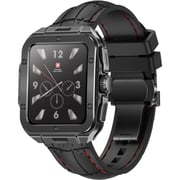 Swiss Military ALPS 2 Smartwatch Gun Metal With Black Silicon Strap